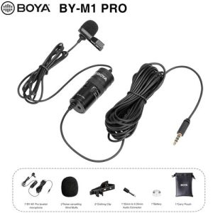 میکروفون یقه ای بویا مدل Boya BY-M1 Pro