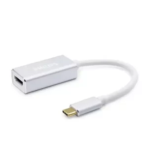 تبدیل USB-C به HDMI سفید فیلیپس اصل مدل DLC9000C