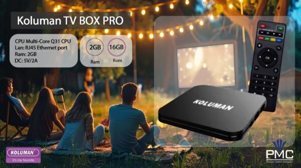 اندروید باکس کلومن مدل KOLUMAN TV BOX PRO